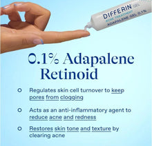 Load image into Gallery viewer, Differin Adapalene Prescription Strength Retinoid Gel 0.1% Acne Treatment , 45g