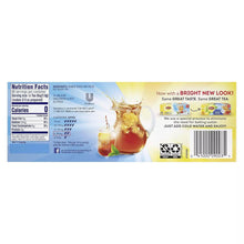 Load image into Gallery viewer, Lipton, Black Tea, Cold Brew, Family Size Tea Bags, 22-Count Boxes (Pack of 3)