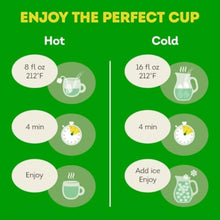 Load image into Gallery viewer, Lipton Lemon Green Tea Bags, Unsweetened Hot Tea Or Iced Tea (20ct - Pack Of 6)