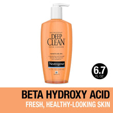 Load image into Gallery viewer, Neutrogena Oil-Free Deep Clean Daily Facial Cleanser, Face Wash, 6.7 fl. oz