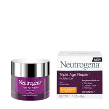 Load image into Gallery viewer, Neutrogena Triple Age Repair Anti-Aging Moisturizer, SPF 25, 1.7 oz