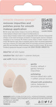 Load image into Gallery viewer, Real Techniques Miracle Cleanse Sponge, Facial Cleansing Beauty Sponge, Deep Cleansing and Exfoliating, 1 Count