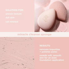 Load image into Gallery viewer, Real Techniques Miracle Cleansing Sponge, Skincare Facial Cleansing Tool, 2 pack