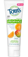 Load image into Gallery viewer, Toms of Maine, Toothpaste Outrageous Orange Mango Fluoride, 5.1 oz ( 2 Pack )