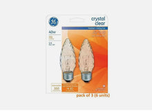 Load image into Gallery viewer, GE 40891 40-Watt 350-Lumen-B13 Light Bulb -6 count
