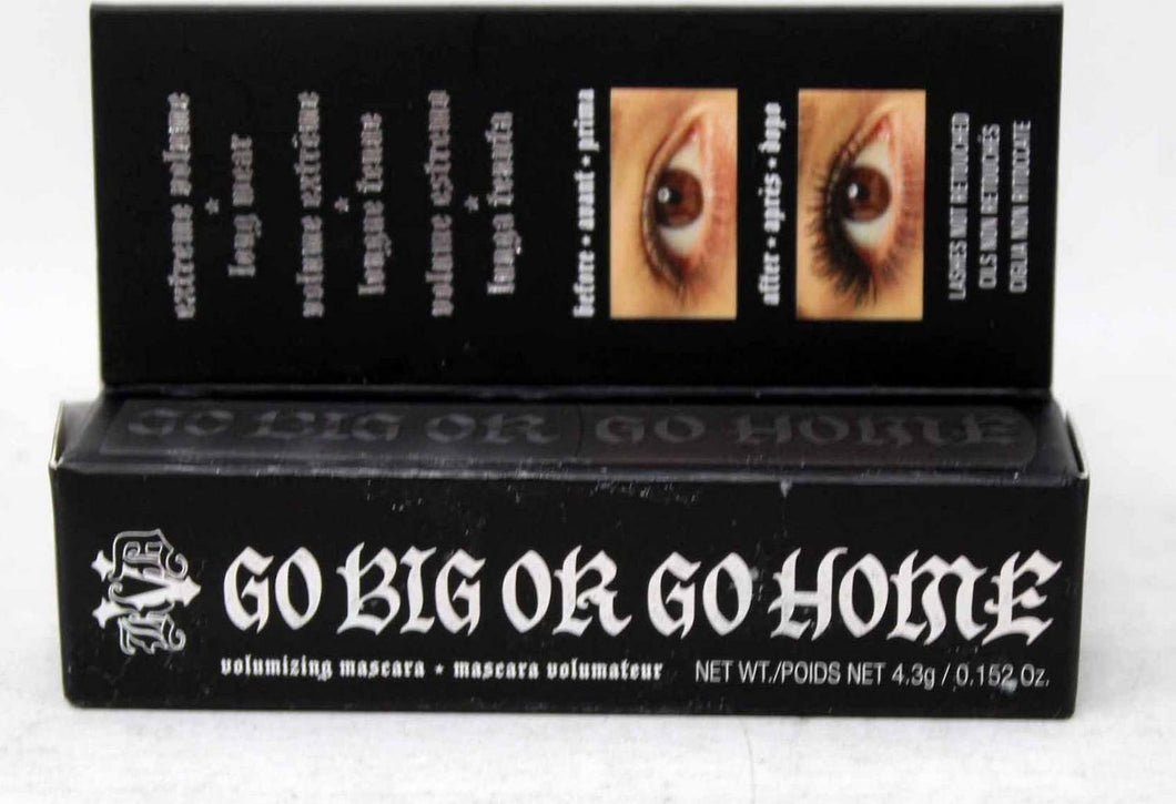 Kat Von D Go Big Or Go Home Volumizing Mascara 0.152oz Trooper Black New