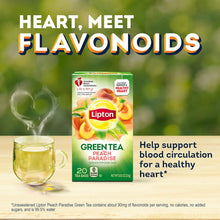 Load image into Gallery viewer, Lipton Green Tea -Peach Paradise, 20 Tea bags
