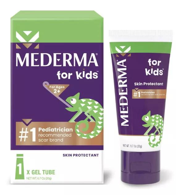 Mederma Scar Gel For Kids, Reduces The Appearance Of Scars, Grape Scent, 0.70 Oz