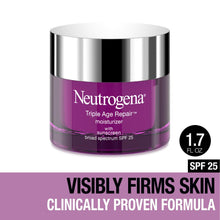 Load image into Gallery viewer, Neutrogena Triple Age Repair Anti-Aging Moisturizer, SPF 25, 1.7 oz
