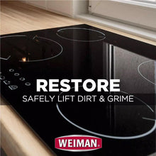 Load image into Gallery viewer, Weiman Cook Top Scrubbing Pads Remove Burned-on Food , 3 Reusable Pads - 4 Pack
