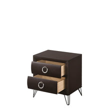 Load image into Gallery viewer, Acme Tablita Wooden Frame Nightstand in Dark Merlot
