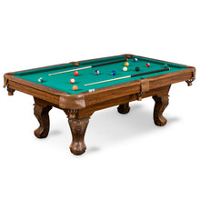Load image into Gallery viewer, Classic Sport Brighton Pool Table, 87-inch (7ft. 3 in.) Green Cloth
