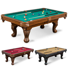 Load image into Gallery viewer, Classic Sport Brighton Pool Table, 87-inch (7ft. 3 in.) Green Cloth
