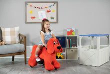 Load image into Gallery viewer, Clifford 6V Plush Ride-On with Dog House Included!
