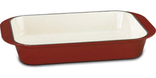 Load image into Gallery viewer, Cuisinart Chef&#39;S Classic Enameled Cast Iron 14  Roasting/ Lasagna Pan-Cardinal Red
