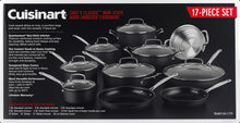 Load image into Gallery viewer, Cuisinart Chef&#39;s Classic Hard Anodized Non-stick 17 Piece Cookware Set
