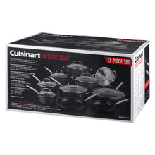 Load image into Gallery viewer, Cuisinart Chef&#39;s Classic Hard Anodized Non-stick 17 Piece Cookware Set
