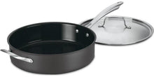 Load image into Gallery viewer, Cuisinart Greengourmet Hard Anodized Eco Friendly Non-Stick 5.5 Qt. Sauté Pan
