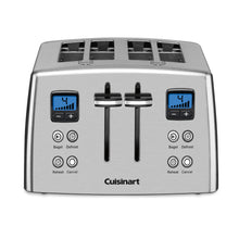 Load image into Gallery viewer, Cuisinart Toasters 4 Slice Countdown Metal Toaster
