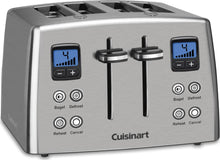 Load image into Gallery viewer, Cuisinart Toasters 4 Slice Countdown Metal Toaster
