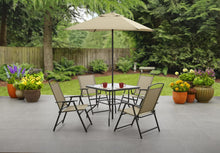 Load image into Gallery viewer, Albany Lane 6 Piece Outdoor Patio Dining Set, Tan
